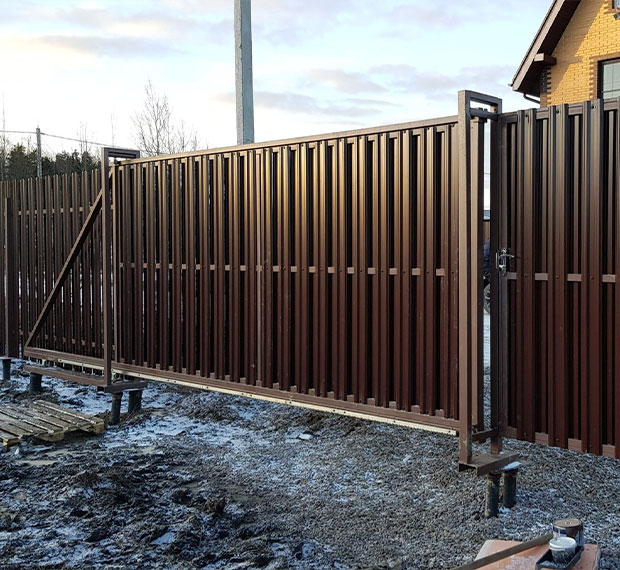 Винтовые сваи для ворот и калиток в Саранске