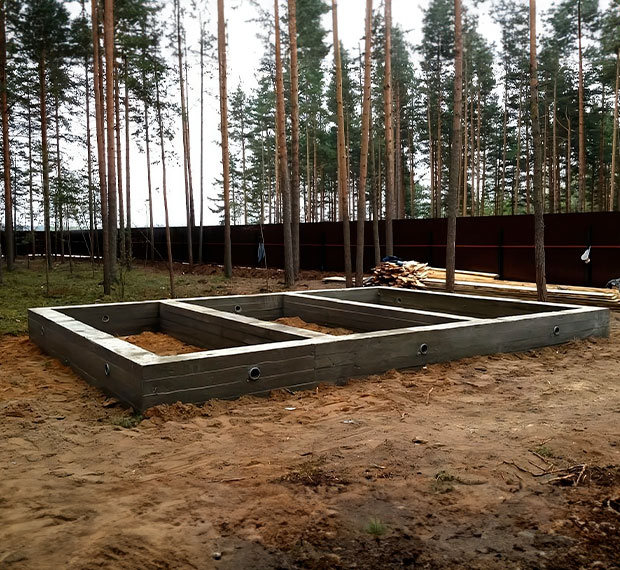 Свайно-ростверковый фундамент под ключ в Саранске